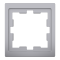 Рамка, нержавіюча сталь, Merten, Schneider Electric [MTN4010-6536]