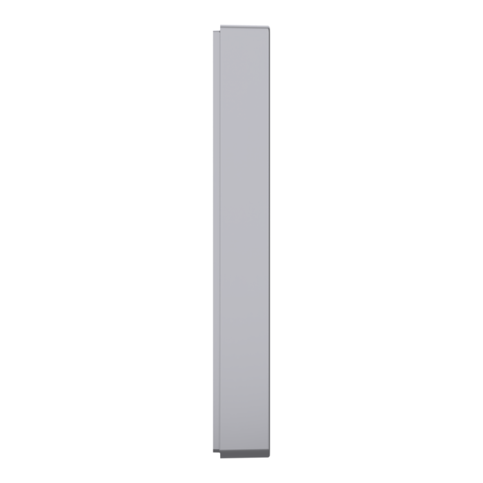 Рамка, нержавіюча сталь, Merten, Schneider Electric [MTN4010-6536]