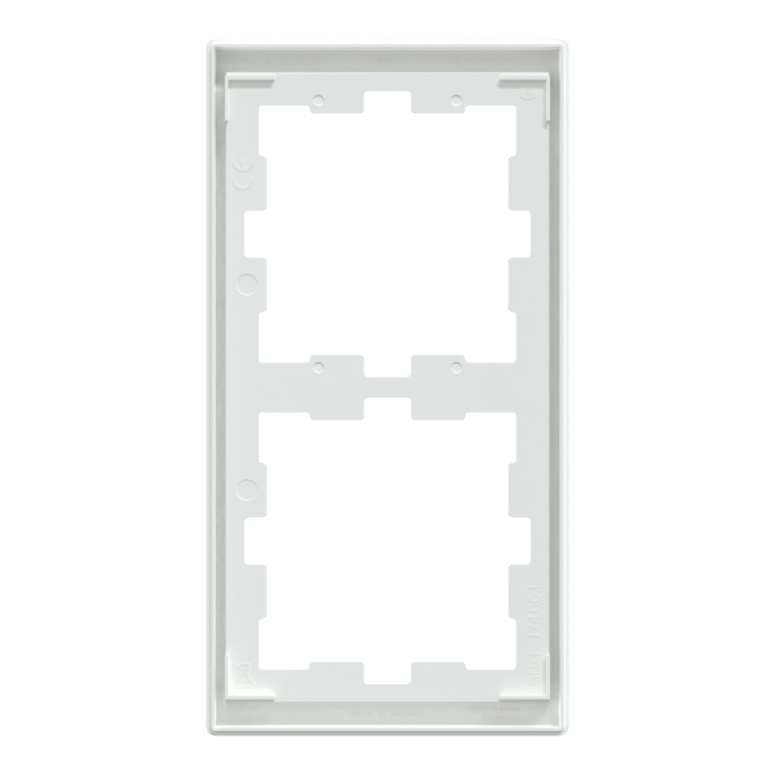 Рамка, біла, Merten, Schneider Electric [MTN4020-6535]
