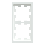 Рамка 2 постова, біла, Merten - Schneider Electric [MTN4020-6535]
