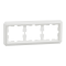 Рамка, біла, Merten, Schneider Electric [MTN4030-4735]