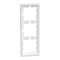 Рамка, біла, Merten, Schneider Electric [MTN4030-6535]
