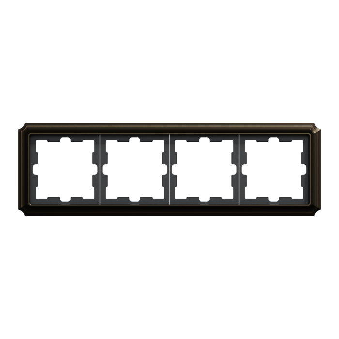 Рамка 4 постова, Merten - Schneider Electric [MTN4040-4752]