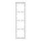 Рамка, біла, Merten, Schneider Electric [MTN4040-6535]