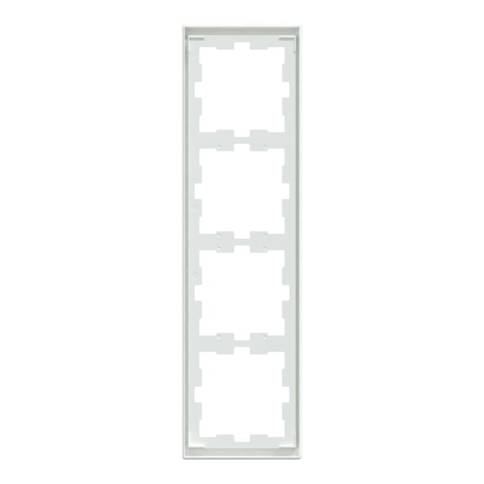 Рамка, біла, Merten, Schneider Electric [MTN4040-6535]