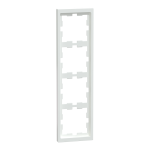 Рамка 4 постова, біла, Merten - Schneider Electric [MTN4040-6535]