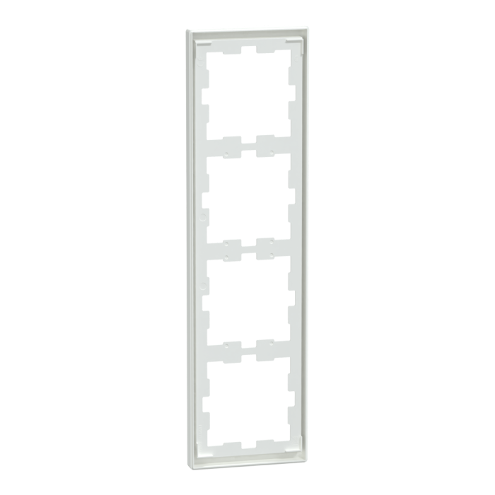 Рамка, біла, Merten, Schneider Electric [MTN4040-6535]