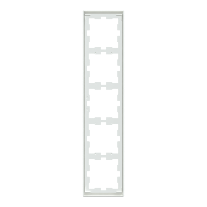 Рамка, біла, Merten, Schneider Electric [MTN4050-6535]
