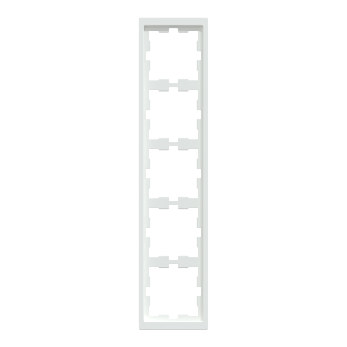 Рамка, біла, Merten, Schneider Electric [MTN4050-6535]