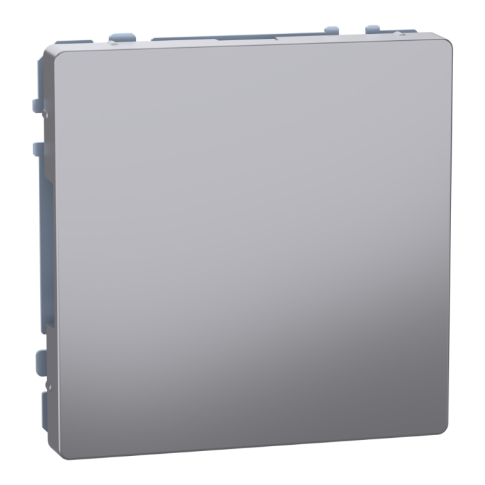 Заглушка, нержавіюча сталь, Merten, Schneider Electric [MTN4075-6036]