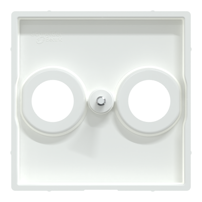 Накладка, біла, Merten, Schneider Electric [MTN4122-0325]