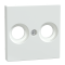 Накладка, біла, Merten, Schneider Electric [MTN4122-0325]