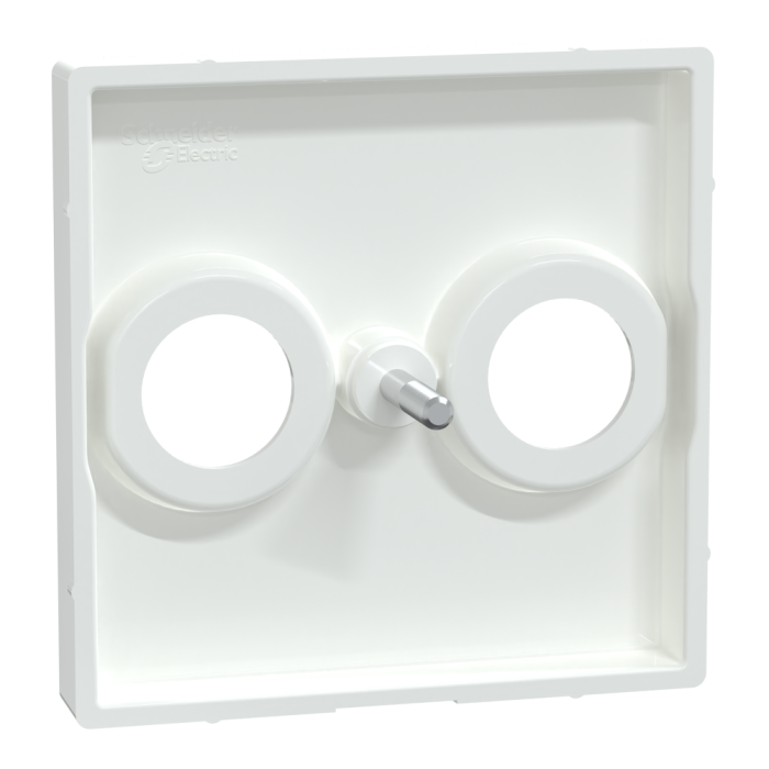 Накладка, біла, Merten, Schneider Electric [MTN4122-0325]