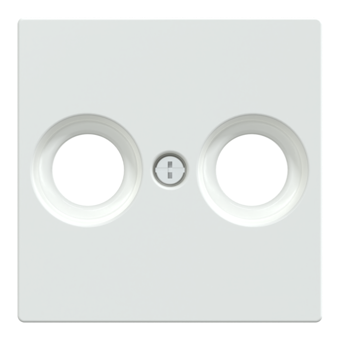 Накладка, біла, Merten, Schneider Electric [MTN4122-0325]