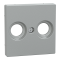 Накладка, алюмінієва, Merten, Schneider Electric [MTN4122-0460]