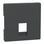 Накладка, чорна, Merten - Schneider Electric [MTN4215-6034]