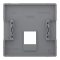 Накладка, нержавіюча сталь, Merten, Schneider Electric [MTN4215-6036]