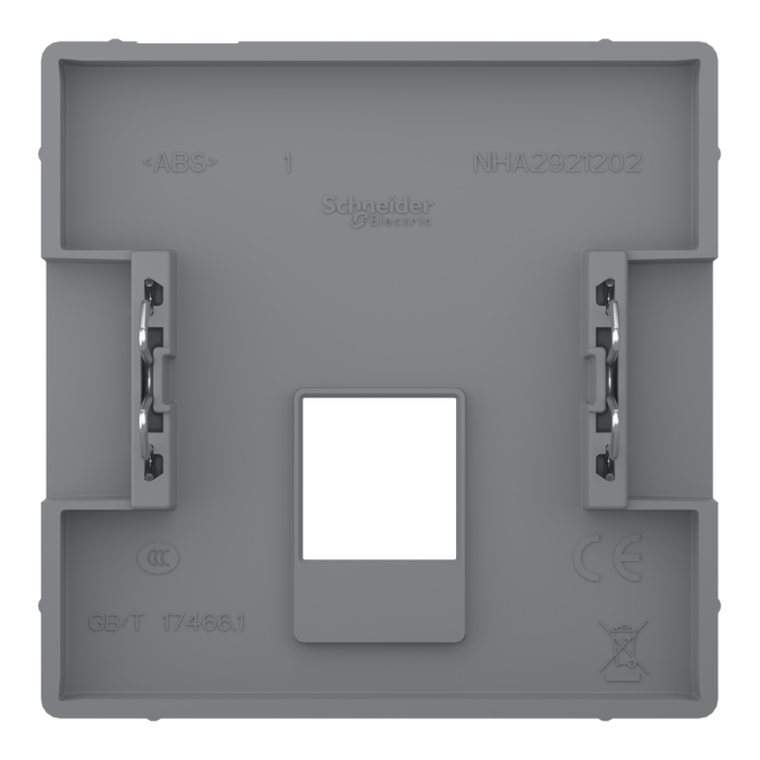 Накладка, нержавіюча сталь, Merten, Schneider Electric [MTN4215-6036]