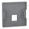 Накладка, нержавіюча сталь, Merten, Schneider Electric [MTN4215-6036]