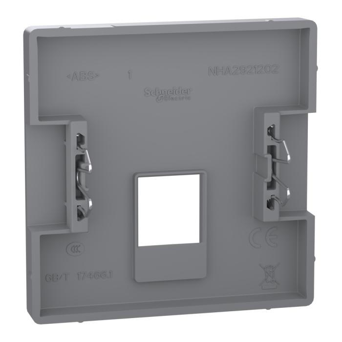 Накладка, нержавіюча сталь, Merten, Schneider Electric [MTN4215-6036]