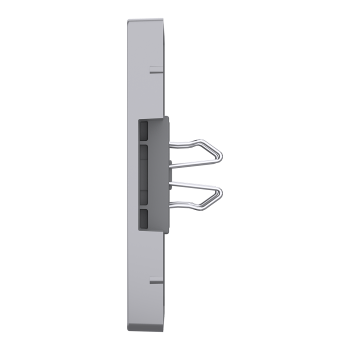 Накладка, нержавіюча сталь, Merten, Schneider Electric [MTN4215-6036]