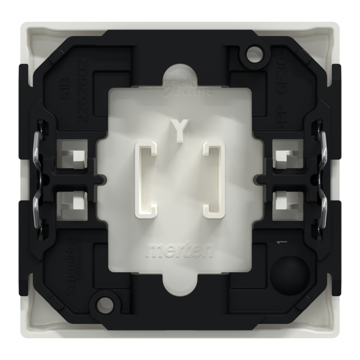 Клавіша, біла, Merten, Schneider Electric [MTN432119]