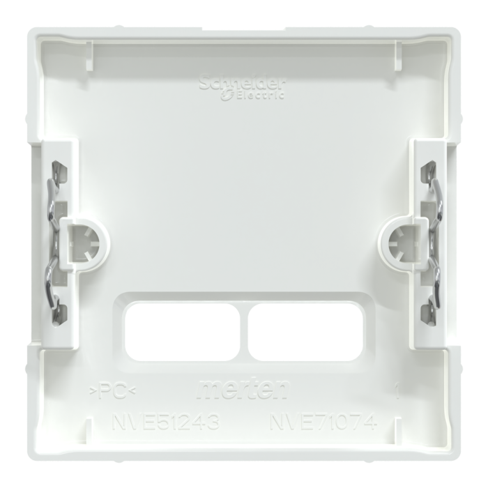 Накладка, Merten, для USB 2, білий (ral 9016), Schneider Electric, [MTN4367-0325]