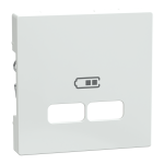 Накладка, біла, Merten - Schneider Electric [MTN4367-0325]