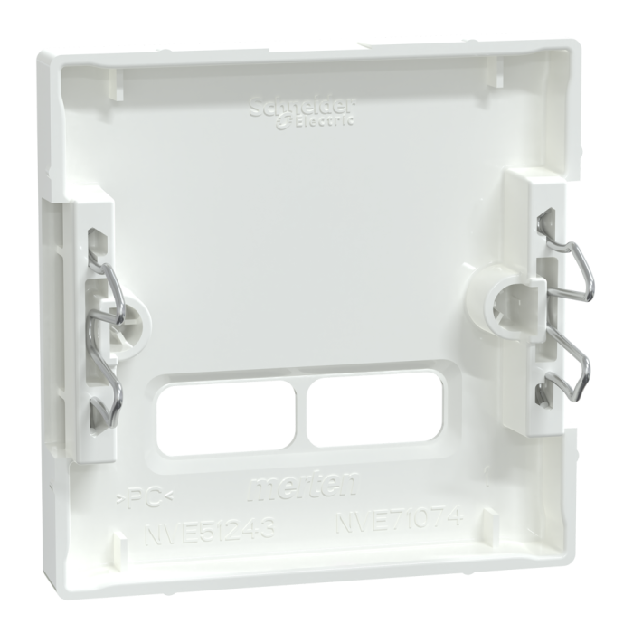 Накладка, Merten, для USB 2, білий (ral 9016), Schneider Electric, [MTN4367-0325]