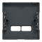 Накладка, Merten, для USB 2, чорний (ral 7024), Schneider Electric, [MTN4367-0414]