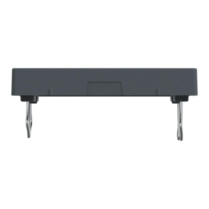 Накладка, Merten, для USB 2, чорний (ral 7024), Schneider Electric, [MTN4367-0414]