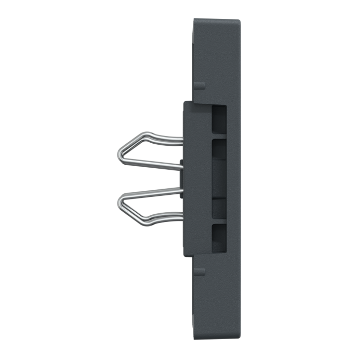Накладка, чорна, Merten, Schneider Electric [MTN4367-0414]