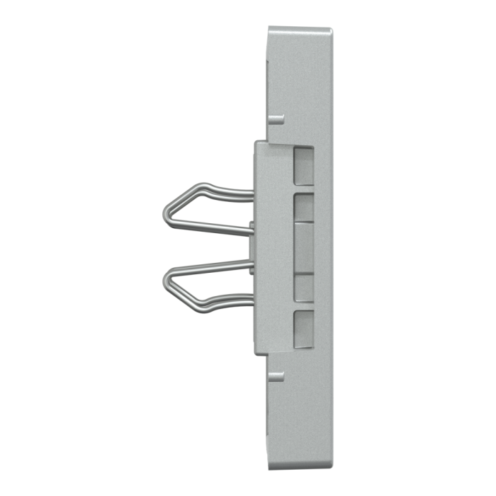 Накладка, Merten, для USB 2, алюмінієвий, Schneider Electric, [MTN4367-0460]