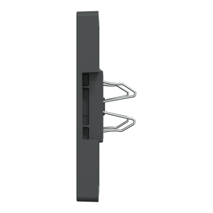 Накладка, чорна, Merten, Schneider Electric [MTN4367-6034]