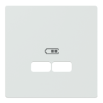 Накладка, біла, Merten - Schneider Electric [MTN4367-6035]