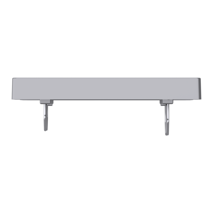Накладка, Merten, D-Life ЦЕНР. НАКЛ. USB НЕРЖ. СТ., нержавіюча сталь, Schneider Electric, [MTN4367-6036]