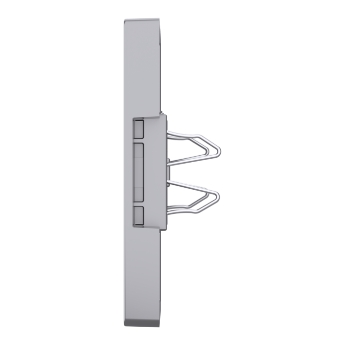 Накладка, нержавіюча сталь, Merten, Schneider Electric [MTN4367-6036]