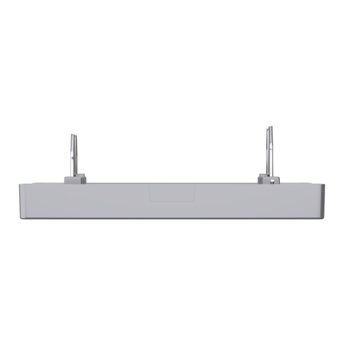 Накладка, Merten, D-Life ЦЕНР. НАКЛ. USB НЕРЖ. СТ., нержавіюча сталь, Schneider Electric, [MTN4367-6036]