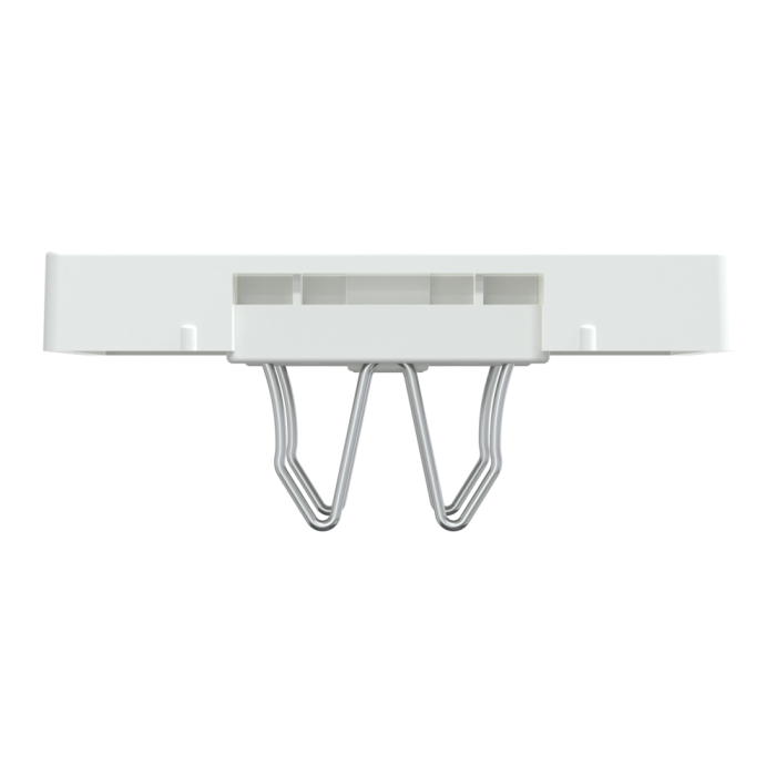 Накладка, Merten, Sm центр.пл.для модул.роз.2-п.зі шт.а-б, білий (ral 9016), Schneider Electric, [MTN4562-0325]