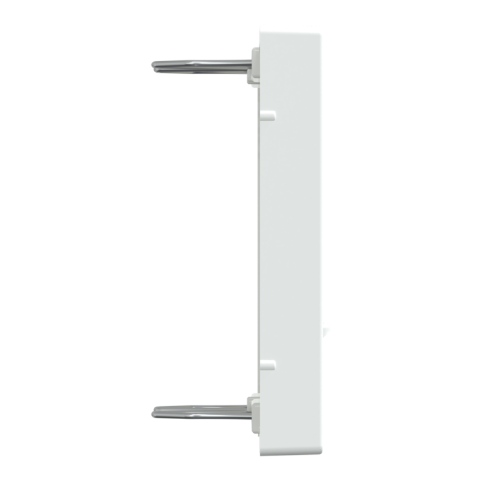 Накладка, Merten, Sm центр.пл.для модул.роз.2-п.зі шт.а-б, білий (ral 9016), Schneider Electric, [MTN4562-0325]