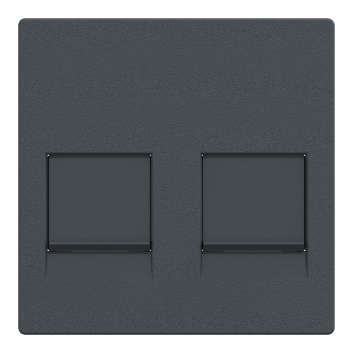 Накладка, чорна, Merten, Schneider Electric [MTN4562-0414]