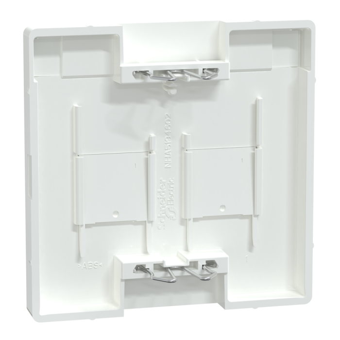 Накладка, Merten, D-Life ЦЕНТР.НАКЛ. д/2-мод.раз. БІЛ.ЛОТ., лотосовий білий (ral 9003), Schneider Electric, [MTN4564-6035]