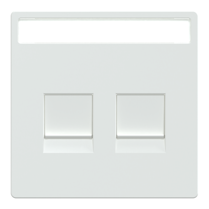 Накладка, біла, Merten, Schneider Electric [MTN4564-6035]