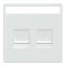 Накладка, біла, Merten, Schneider Electric [MTN4564-6035]