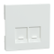Накладка, біла, Merten, Schneider Electric [MTN4572-6035]