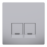 Накладка, нержавіюча сталь, Merten - Schneider Electric [MTN4572-6036]