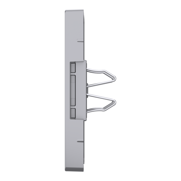 Накладка, нержавіюча сталь, Merten, Schneider Electric [MTN4572-6036]
