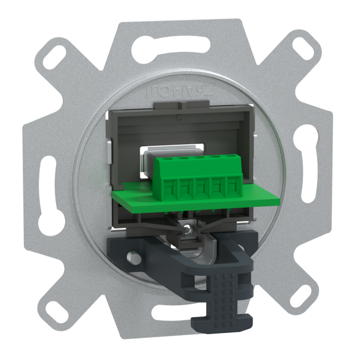 Мультимедійна розетка, Merten, USB 2.0 розетка, Schneider Electric, [MTN4581-0000]