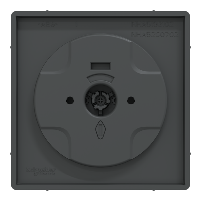 Накладка, чорна, Merten, Schneider Electric [MTN5250-6034]