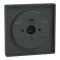 Накладка, чорна, Merten, Schneider Electric [MTN5250-6034]